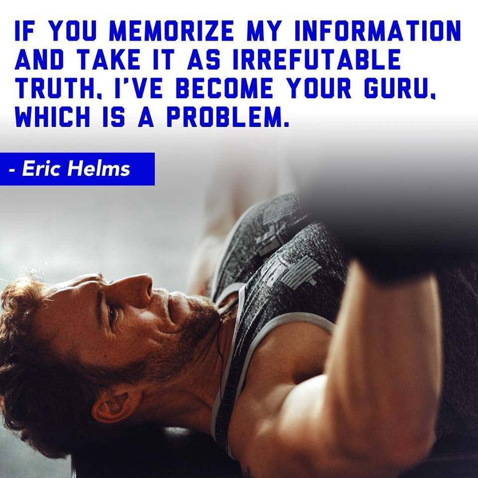 Eric Helms quote